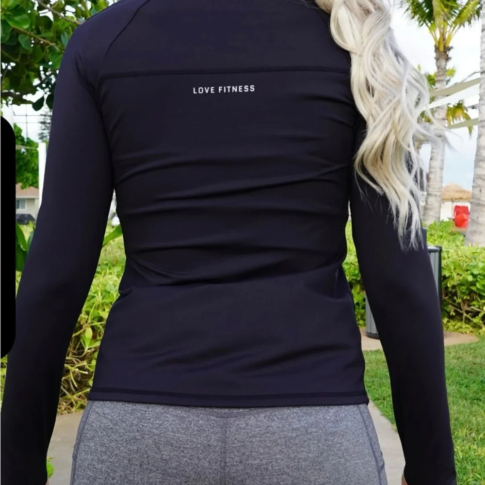 LOVE FITNESS APPAREL Premium Tropic Jacket Women’s Large EUC - Picture 2 of 10